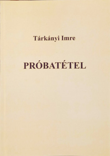 Trknyi Imre - Prbattel
