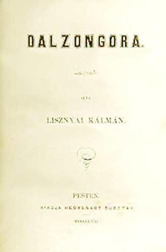 Lisznyai K�lm�n - Dalzongora