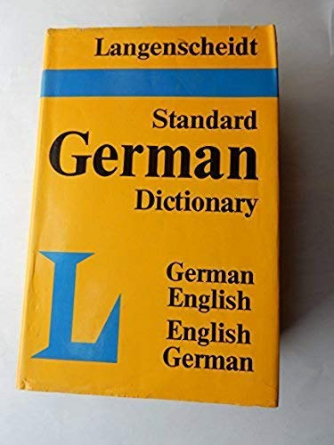 Heinz Messinger; Gisela Trck; Helmut Willmann - Langenscheidt's Standard German Dictionary German-English, English-Ger