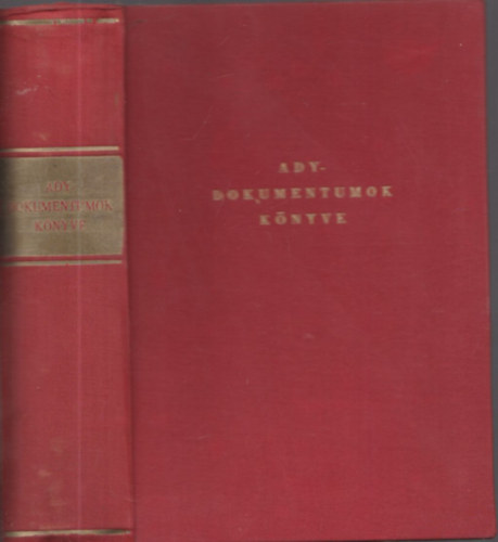 Ady-dokumentumok k�nyve
