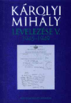 Hajdu Tibor \\ (szerk.) - Krolyi Mihly levelezse V. 1945-1949
