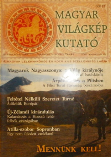 Kozsdi Tams  (szerk.) - Magyar vilgkp kutat III. vfolyam 8. szm