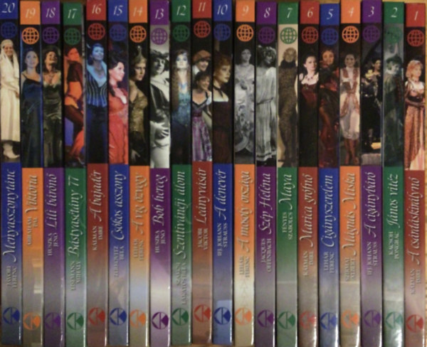 Híres Operettek sorozat 1-20.