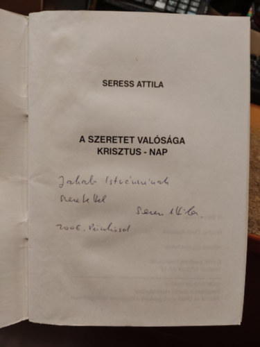 A szeretet val�s�ga Krisztus - Nap