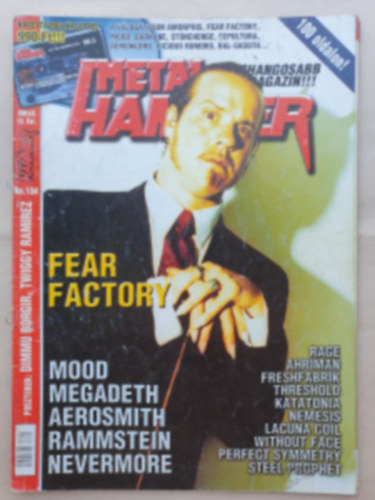 Csel�tei L�szl�  L�n�rd L�szl� (szerk.) - Metal Hammer 2001/5. sz�m (No. 134)