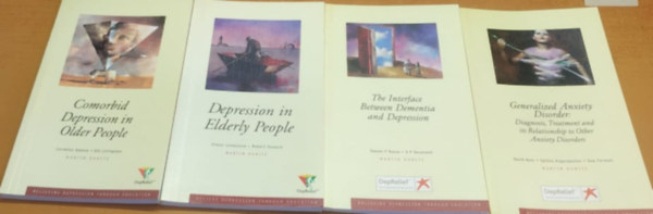 Steven P. Roose, Simon Lovestone, David Nutt Cornelius Katona - 4 db DepRelief: Comorbid Depression in Older People; Depression in Elderly People; Generalized Anxiety Disorder; The Interface Between Dementia and Depression