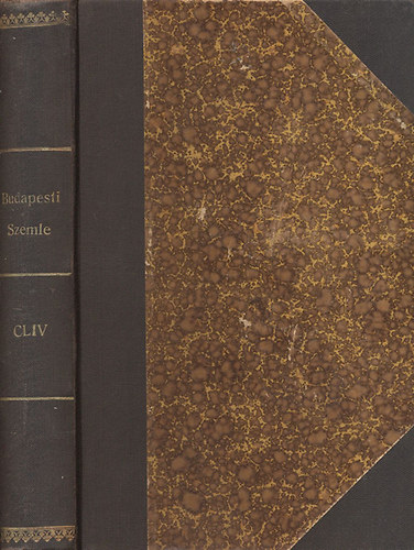 Voinovich Gza (szerk.) - Budapesti Szemle 1913. 154. ktet (436., 437., 438. szm)