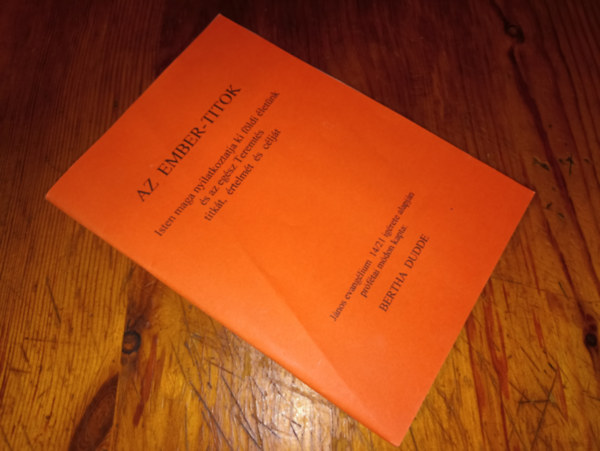 Bertha Dudde - Az ember-titok