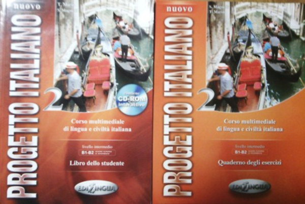 T. Marin - S. Magnelli - 2 db Progetto Italiano nuovo 2: Libro dello studente + Quaderno degli esercizi