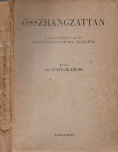 Dr. Kesztler Lrinc - sszhangzattan