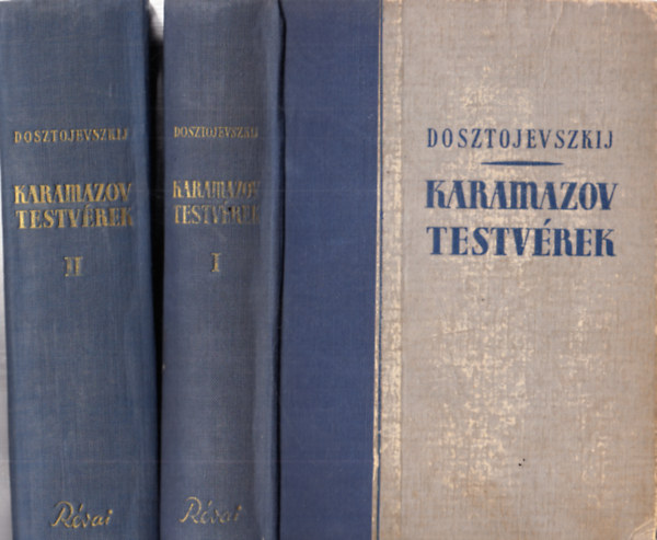 Fjodor Mihajlovics Dosztojevszkij - A Karamazov testv�rek I-II.
