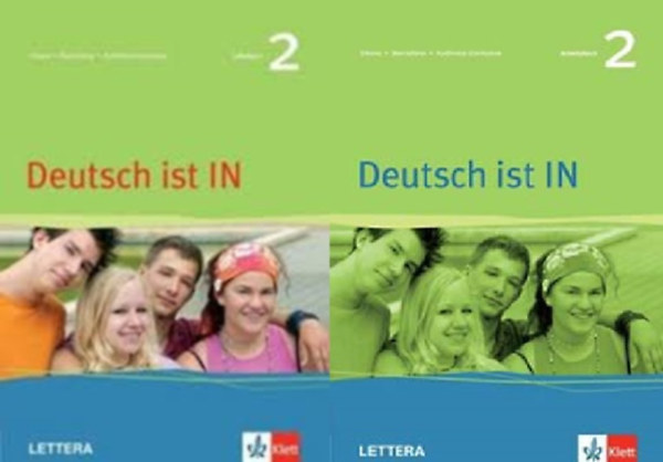 Dikova Mavrodieva - Deutsch ist IN 2 - Arbeitsbuch (munkafüzet) + Lehrbuch (tankönyv)