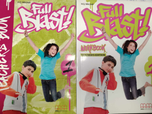 H.Q. Mitchell - Full Blast 1 Teachers Book + Teacher's Workbook