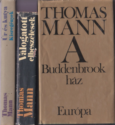 Thomas Mann knyvcsomag 3 db