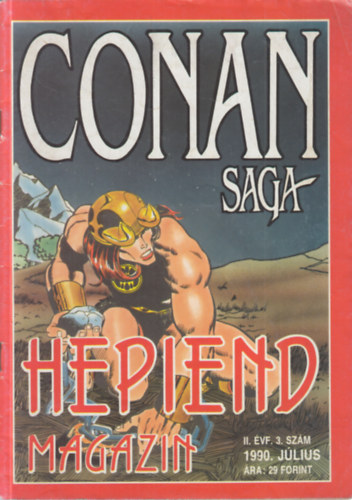 Conan saga- Hepiend magazin 1990. j�lius (II. �vfolyam, 3. sz�m)