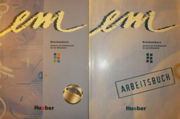 Susanne Schwalb, Drte Weers, Jutta Orth-Chambah Michaela Perlmann-Balme - Em Brckenkurs - Deutsch als Fremdsprache fr die Mittelstufe (Kursbuch + Arbeitsbuch)