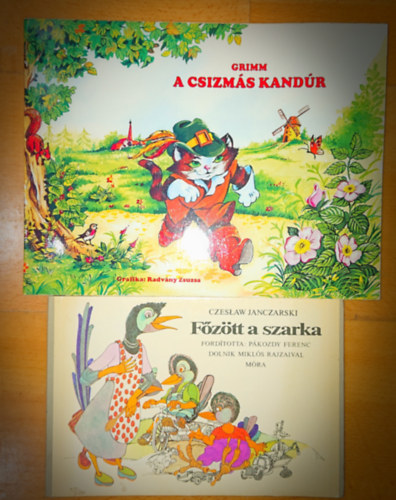 Czeslaw Janczarski Grimm testvrek - 2 gyerekknyv: Fztt szarka + A csizms kandr 3D