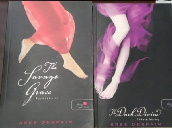 Bree DeSpain - 2 db knyv: Farkashall-The Savage Grace+Fekete brny-The Dark Divine