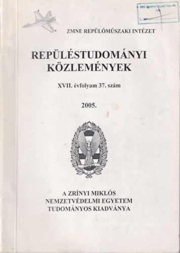 Bksi Bertold - Repltudomnyi Kzlemnyek XVII. vr. 37. szm 2005