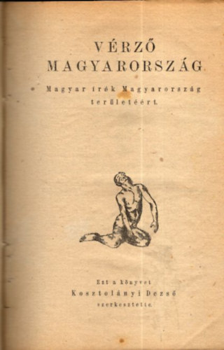 Kosztol�nyi Dezs�  (szerk.) - V�rz� Magyarorsz�g (I.kiad�s)