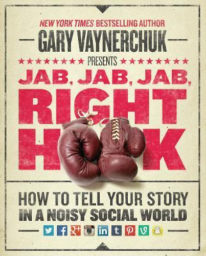 Gary Vaynerchuk - Jab, Jab, Jab, Right Hook ("Balegyenes, balegyenes, balegyenes, jobbhorog" angol nyelven)