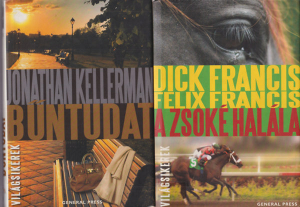 Dick Francis Jonathan Kellerman - 2 db Vil�gsikerek: A zsok� hal�la + B�ntudat