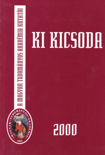 Tolnai Mrton - Ki Kicsoda 2000 - A Magyar Tudomnyos Akadmia kutati
