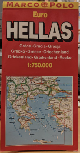 Marco Polo Guides - Euro Hellas 1:750.000 (Marco Polo)