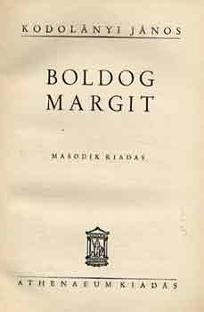 Kodolnyi Jnos - Boldog Margit