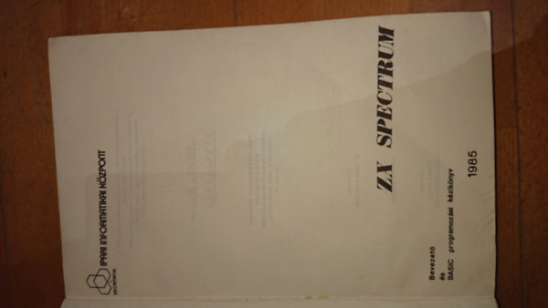ZX Spektrum - Bevezet s BASIC programozsi knyv