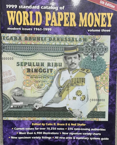 Neil Shafer - STANDARD CATALOG OF WORLD PAPER MONEY MODERN 1961-1999