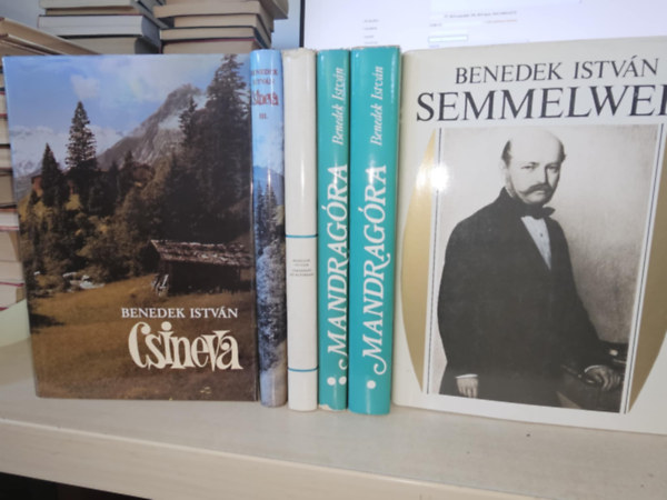 Benedek Istv�n - 4db Benedek k�nyv: Csavarg�s az alpokban + Mandrag�ra 1-2. (India, Tibet) +Csineva I-II+ Semmelweis