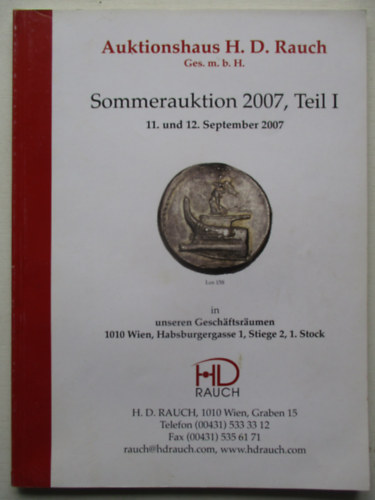 Sommerauktion 2007 Teil I.