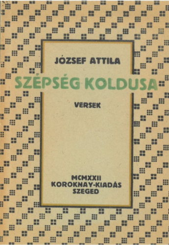 J�zsef Attila - Sz�ps�g koldusa