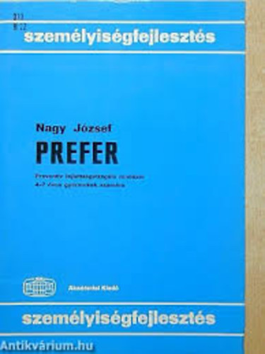 Nagy Jzsef - Prefer ( 4-7 ves gyermekek szmra )
