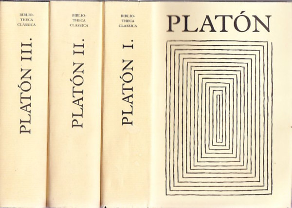 Platon - Platón összes művei I-III. (Bibliotheca Classica)