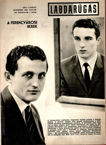 Hoffer J�zsef   (szerk) - Labdar�g�s 1969. XV. �vfolyam 1-12. sz. (teljes)