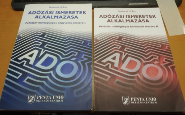 S�ndorn�  �j �va - Ad�z�si ismeretek alkalmaz�sa - P�ldat�r m�rlegk�pes k�nyvel�k r�sz�re I-II.