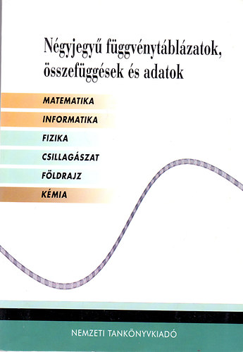 N�gyjegy� f�ggv�nyt�bl�zatok, �sszef�gg�sek �s adatok