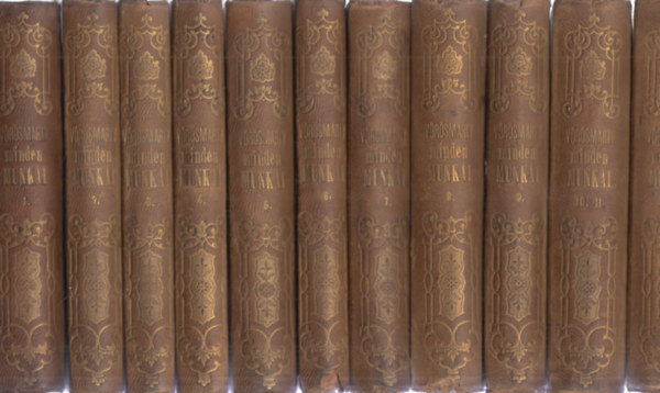Gyulai P�l  (szerk.) - V�r�smarty minden munk�i I-XII. (11 k�tetbe k�tve)