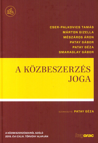 M�rton Gizella, M�sz�ros �ron, Patay G�bor, Smaraglay G�bor Cser-palkovics Tam�s - A k�zbeszerz�s joga