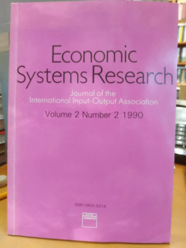 Brdy Andrs - Economic Systems Research - Journal of the International Input-Output Association (Volume 2 Number 2 1991)
