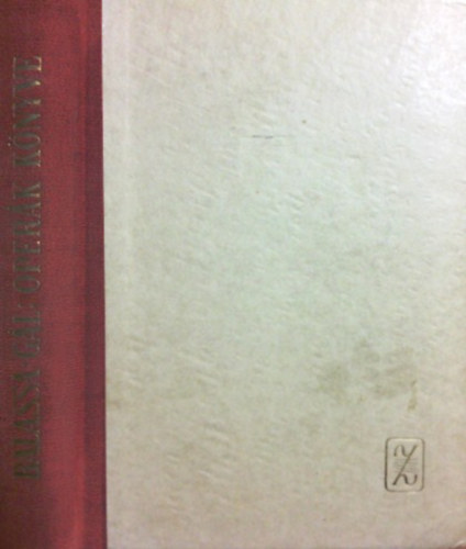 Balassa-Gl Gyrgy - Operk knyve