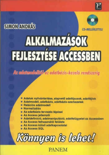 Simon Andrs - Alkalmazsok fejlesztse Accessben + CD trsad