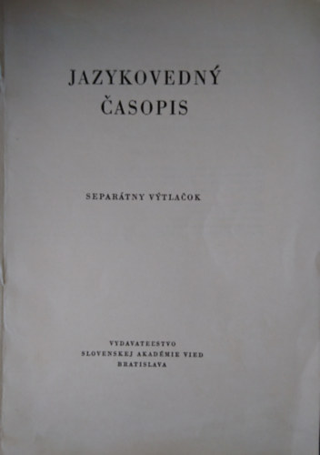 Gregor Ferenc - K dejinám slovníkového spracovania slovenských ľudových názvov rastlín