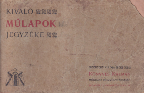 Kivl mlapok jegyzke