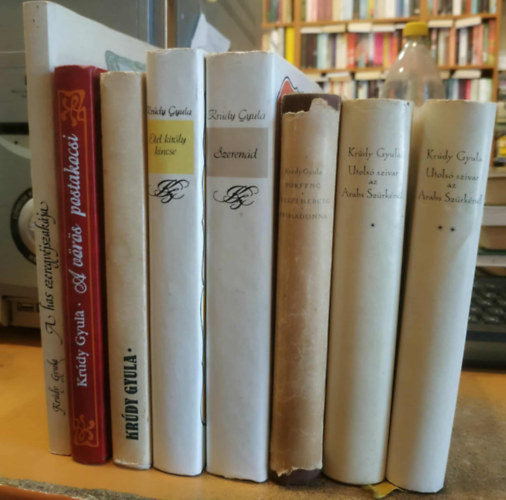 Kr�dy Gyula - 8 db Kr�dy Gyula: Utols� szivar az Arabs sz�rk�n�l I-II.; Bukfenc/Velszi herceg/Primadonna; Szeren�d; Etel kir�ly kincse; A szobrok megmozdulnak; A v�r�s postakocsi; A has ezeregy�jszak�jaa