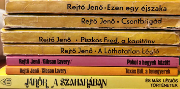 Rejtő Jenő - Rejtő Jenő könyvcsomag (7 db)