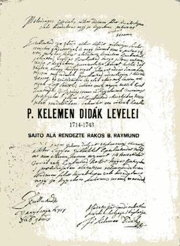 R�kos B. Rajmund - P. Kelemen Did�k levelei 1714-1743