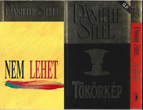 Danielle Steel - 3 db knyv, Nem lehet, Tkrkp, A hz